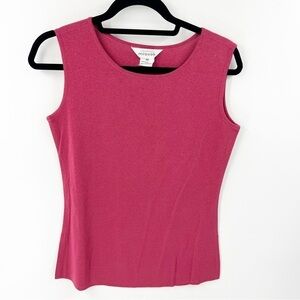 ✅ MISOOK DUSTY‎ ROSE SCOOP NECK TANK SIZE X-SMALL